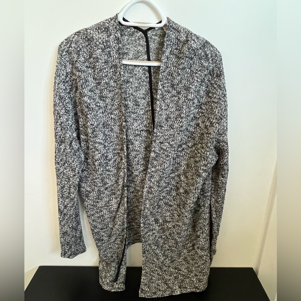 Open knit cardigan